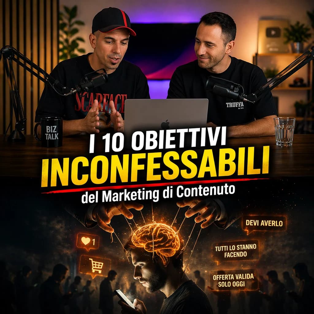 BONUS #7: I 10 obiettivi inconfessabili del marketing di contenuto